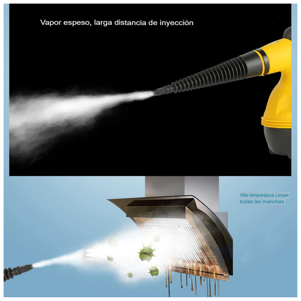 STEAM CLEANER™ LIMPIADOR A VAPOR MULTIFUNCIONAL