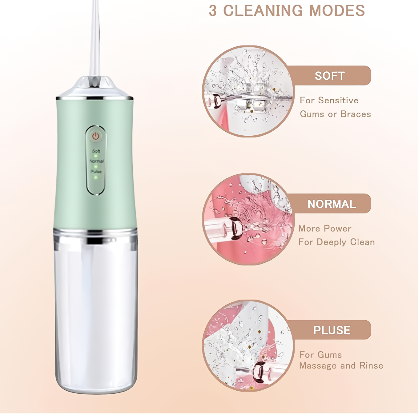 Irrigador Bucal De Dientes Portátil USB