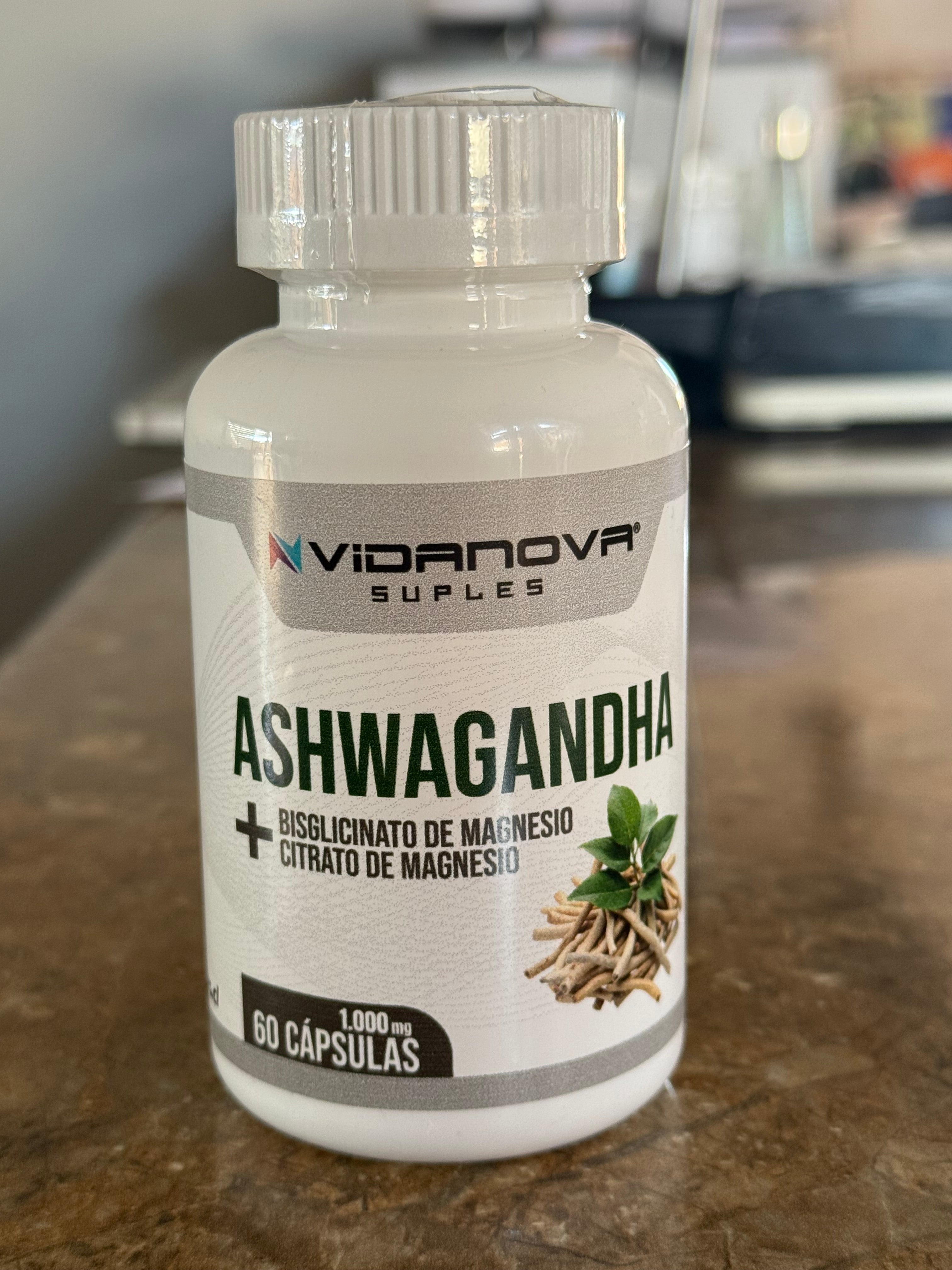 Ashwagandha + Magnesio 1000mg 60 CAPS