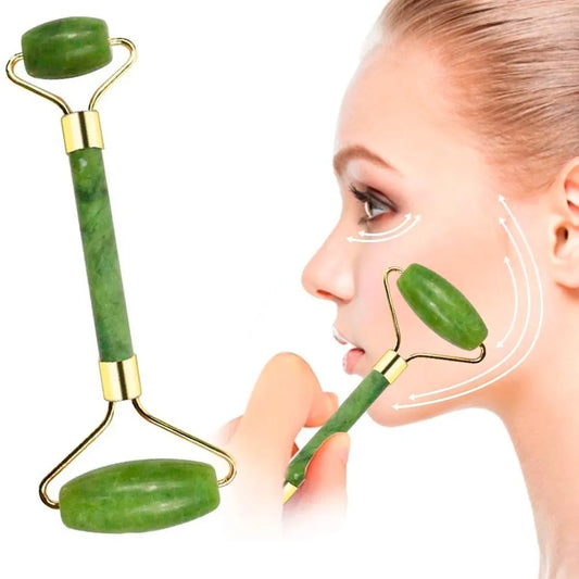 Set de Rodillo de Jade y Gua Sha