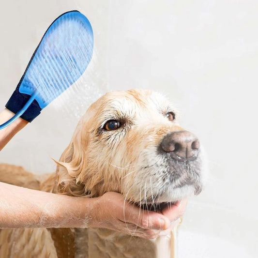 Manguera de Regadera con Masajeador para Bañar Mascotas