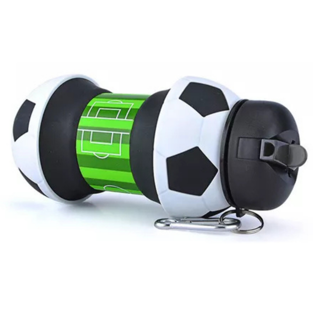 Botella retráctil plegable Balón de fútbol